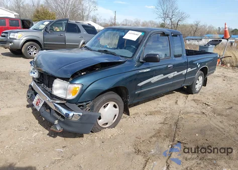 1998 Toyota Tacoma из США, поврежденный, VIN 4TAVL52N6WZ054776